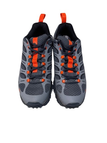 Merrell Moab Edge J35427 Trail Hiking Shoe Gray/Orange 8 Vibram Sole Lightweight - Picture 12 of 13