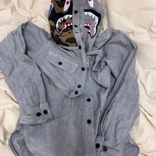 Vintage Bape Hoodie Sweatshirt, Unused, Size M
