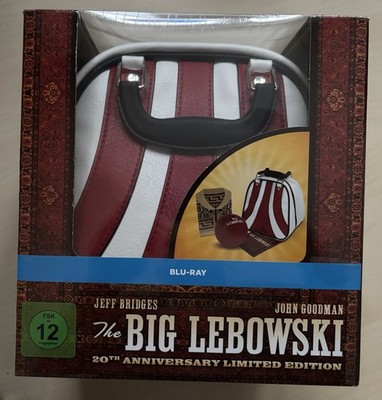 The Big Lebowski Blu-ray 20th Anniversary Limited Edition Inkl. Bowlingtasche