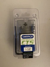 Champion CT5 1-3/8” : Carbide Tipped Hole Cutter
