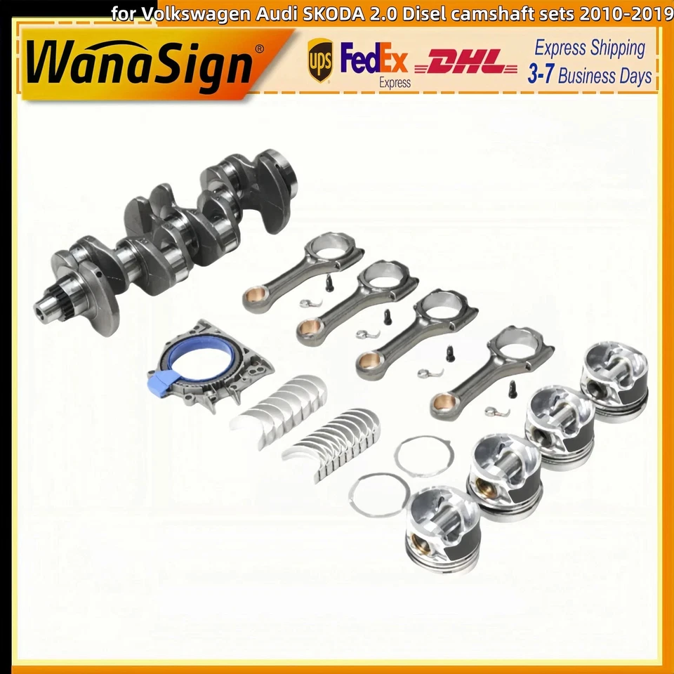 Engine Rebuilt kits For Volkswagen Audi SKODA 2.0 Diesel camshaft sets 2010-2019 - Image 2 of 4
