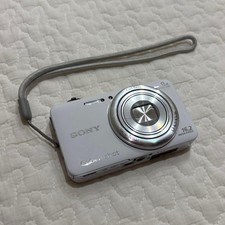 SONY Cyber-shot DSC-WX60 Compact Camera Tested Working White From Japan