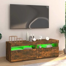 Modern TV Cabinet with LED Lights Entertainment Centre TV Stand Media TV Unit