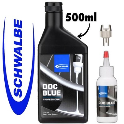 Schwalbe Doc Blue Professional 500ml Fahrrad MTB Reifen pannen Milch Dichtmilch 