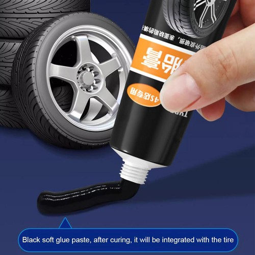 Black Sealant Liquid Wear-resistant Rubber Repair Glue Tire Repair Glue U K/ - Picture 9 of 15