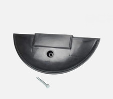 COPRIRUOTA SCORTA PX 125 150 200 NERO PIAGGIO VESPA CON BULLONE