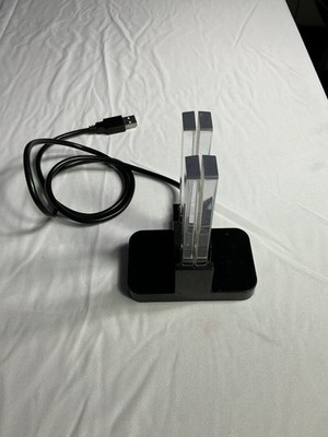 FastSnail Joy-Con Charging Dock Compatible 4 Joy-Cons W/ Lamppost LED Stand 