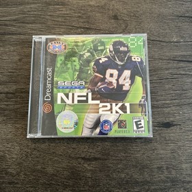 NFL 2K1 Sega Dreamcast Complete CIB
