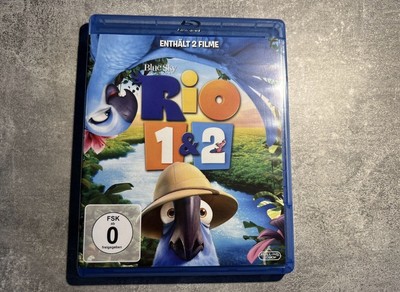   Rio 1 + 2 Blu-ray  