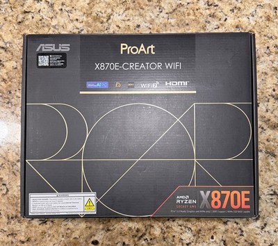 ASUS ProArt X870E-Creator WiFi AM5 X870E ATX Motherboard DDR5 PCIe 5.0