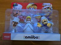 Nintendo Amiibo Super Mario Odyssey Triple Wedding Set Mario Bowser Peach / Set