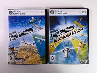 Microsoft Flight Simulator X + Expansion Pack PC DVD - komplett - sehr guter Zustand