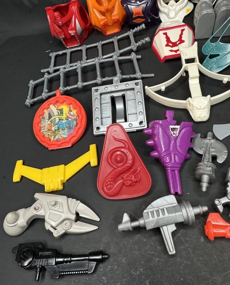 Lote de accesorios MOTU Masters of the Universe años 80 + armadura bastón Foto 3 de 4