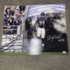 Baltimore Ravens 1st Round Pick Odafe Oweh Autograph 16x20 w/ COA