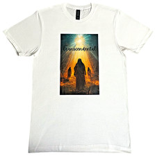 DTF Custom Made - TRANSCENDENTAL Short Sleeve T- Shirt - White SML