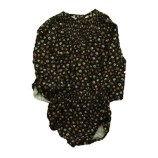 Rylee + Cru Eloise Dark Floral Dress Set 18-24 Months Toddler Girls