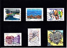 N° 5151/5163/5145/5120/5118/5121 - OBL - année 2017 - lot 6