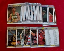 1987 Fleer Basketball Lot Of 53 Different Cards