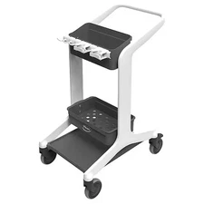 Remco 57005 Janitorial Cart, Swivel, White, Ppp, 23.4 Lb