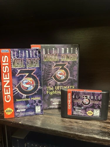 Mortal Kombat 3 Ultimate Edition Sega Genesis CIB Tested