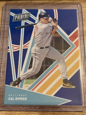 #ad 2024 PANINI BLACK FRIDAY BASEBALL Cal Ripken #BB1 BLUE PARALLEL 28 50 $8.99