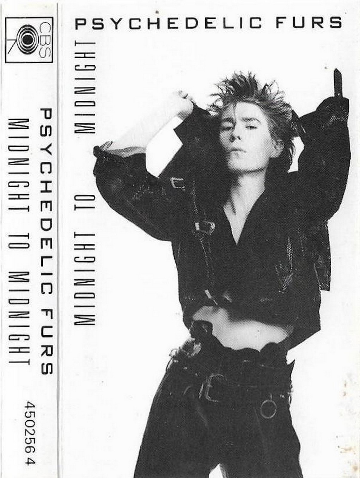 PSYCHEDELIC FURS MIDNIGHT TO MIDNIGHT CASSETTE ALBUM New Wave, Pop Rock
