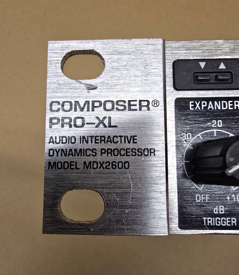 Behringer Composer Pro-XL Audio Interactive Dynamics Processor - Model MDX2600 - Image 2 of 4