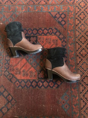 no 6 shearling clog boots on sale