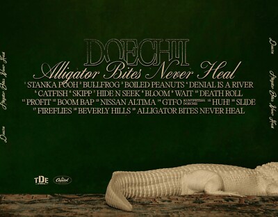 Doechii - Alligator Bites Never Heal CD 2024 TDE Hip-Hop/Rap