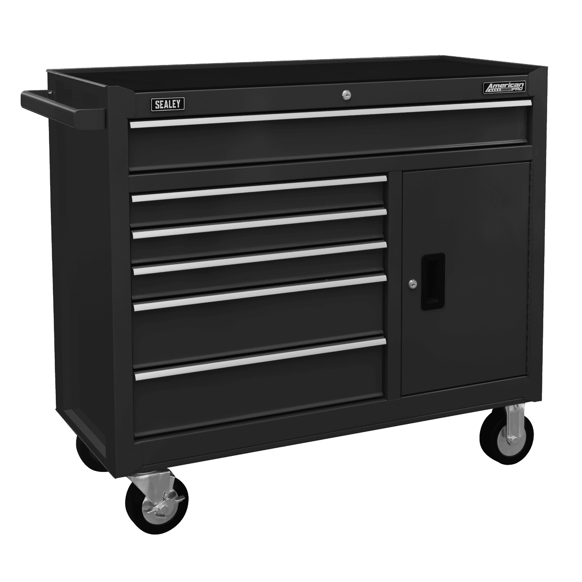 Sealey AP4106B American PRO Rollcab 6 Drawer - Black