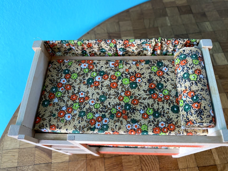 Etagenbett Kinderbett Bodo Hennig Puppenhaus Puppenstube 1:12 dollhouse bunk bed - Bild 3 von 4