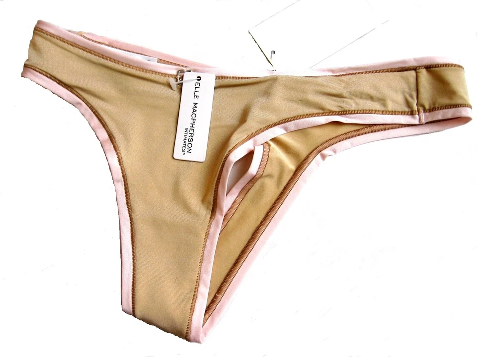 A090T ELLE MACPHERSON INTIMATES Prisma Sedoso Elegante Todo Elástico Tanga E16-430 Nuevo Foto 2 de 2