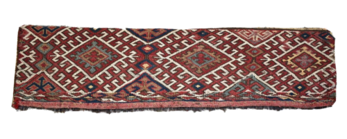 Fabulous Antique Turkish Sumac Kilim Rolling Pin Bag Collectors Piece Sumac Bag  - Afbeelding 1 van 11