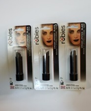 Rubis Black Cream Lipstick Water Washable Gothic Makeup, Fancy Dress 