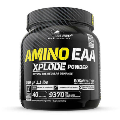 (52,88 EUR/kg) Olimp Amino EAA Xplode Powder 520g L-Glutamin Muskelaufbau