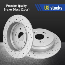Rear Disc Rotor for 2005-2013 2014 2015 2016 Honda CR-V  2010-2018 Acura RDX