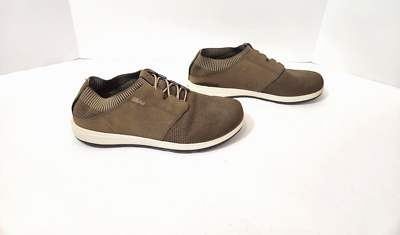 OluKai Makia Ulana Kai Pull On Shoes Olive Brown Men display picture 1