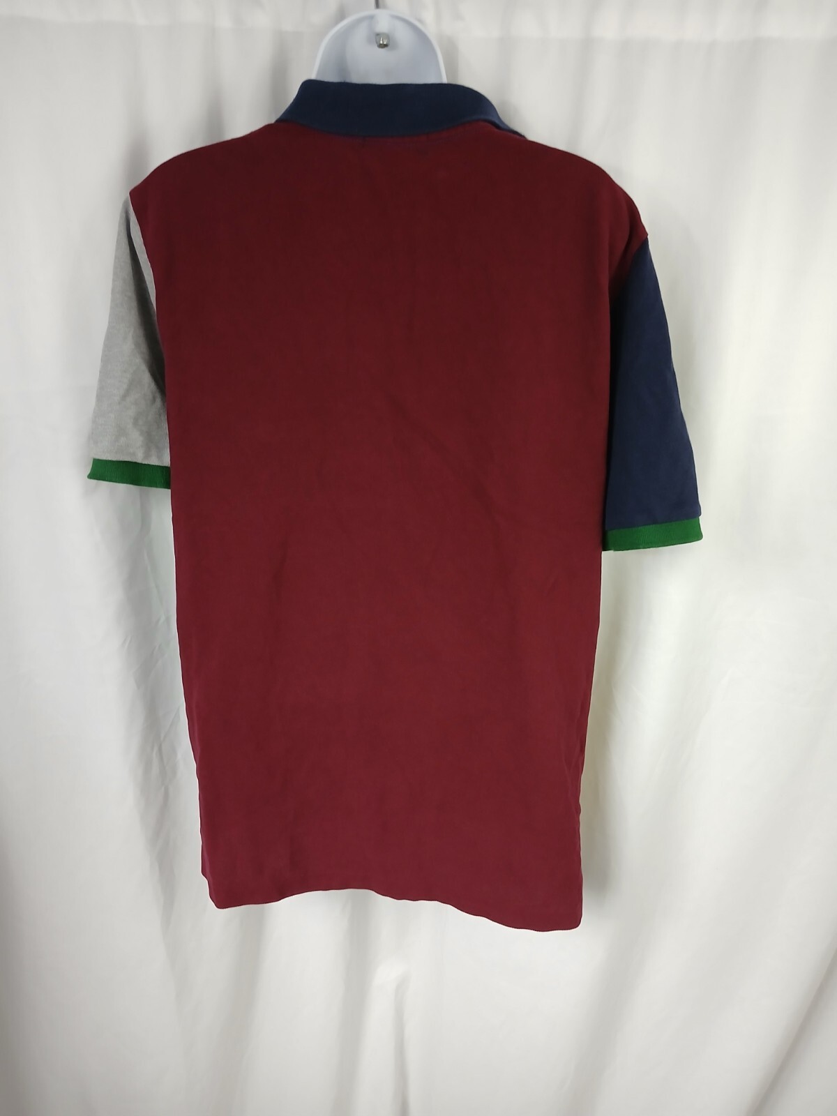 Polo Ralph Lauren colletto a costine braccialetto a costine grande pony camicia multicolore ragazzi XL