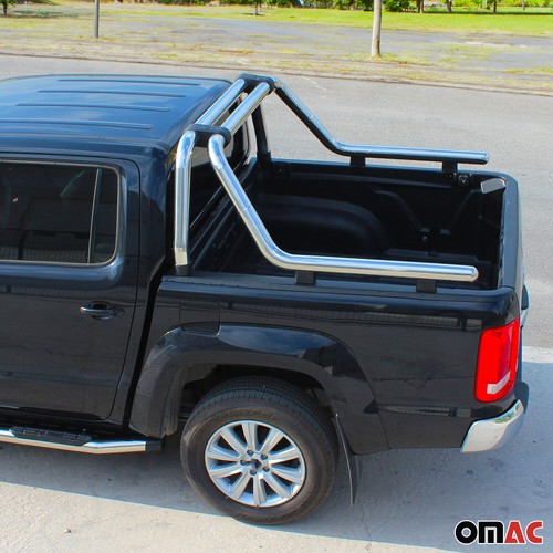 Sport Bar Truck Bed Chase Roll Bar for Ford Ranger 2019-2023 Crew Cab S.Steel - Picture 8 of 9