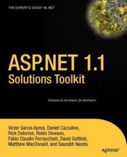 Asp.net 1.1 Solutions Toolkit, Paperback by Aprea, Victor Garcia; Cazzulino, ...