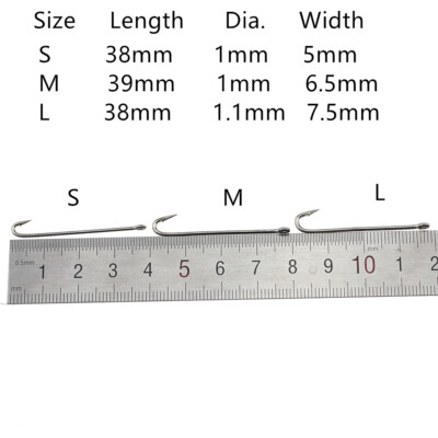 eel fishing bait hook Mad Soft Swimbaits largemouth bass 50pcs long shank fishing hooks
