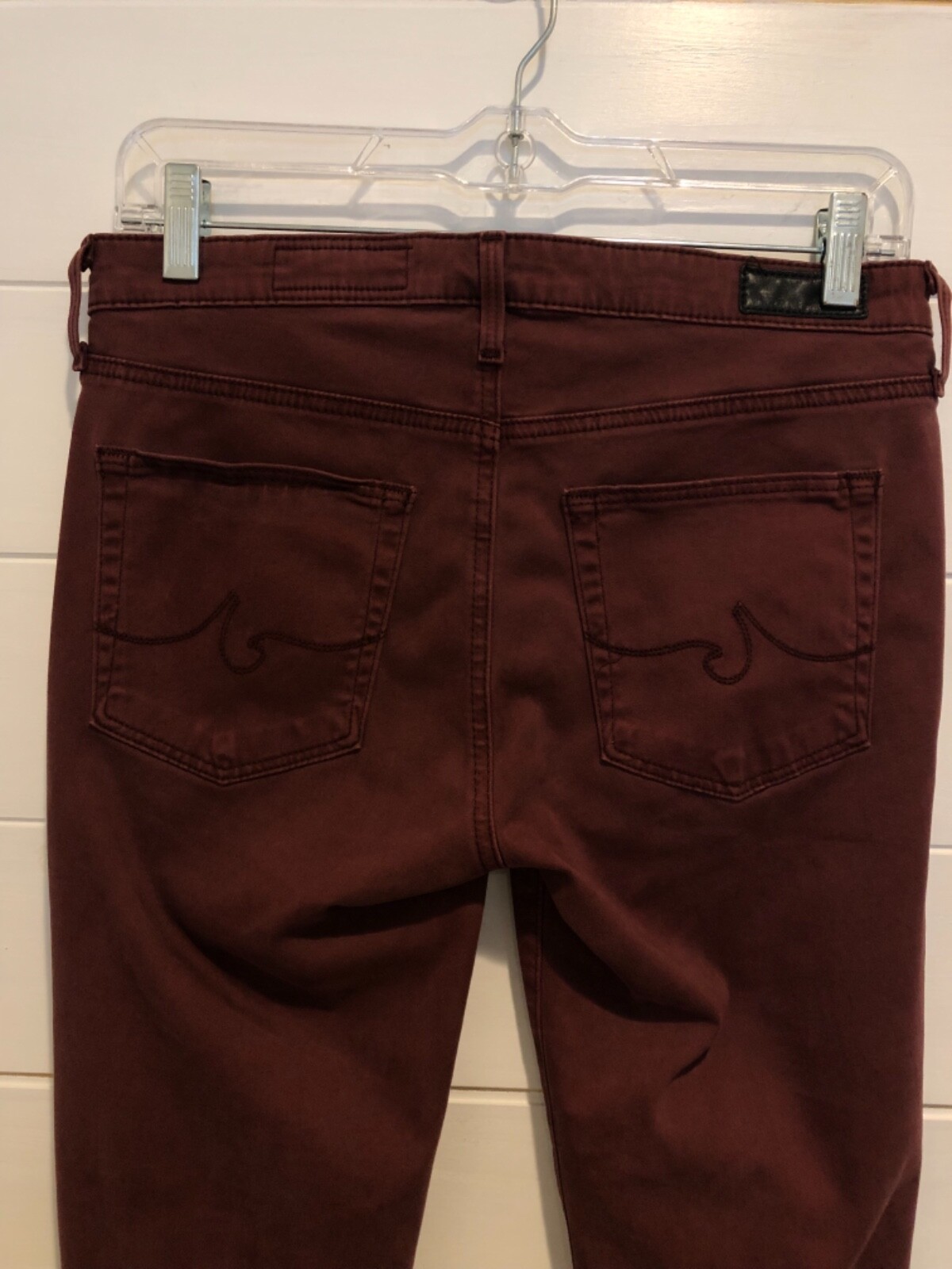 ANTHROPOLOGIE AG ADRIANO GOLDSCHMIED ABBEY ANKLE MID RISE SUPER SKINNY JEANS 27 thumbnail 6