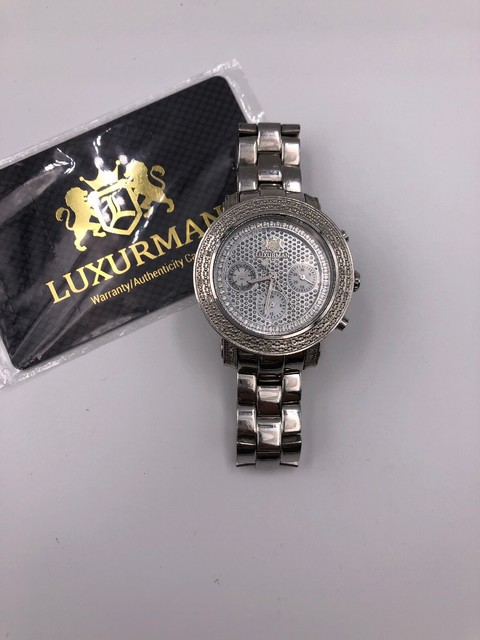 luxurman iced out watch