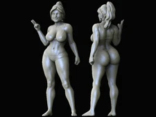 KLT Studio Miniatures Modern Swimsuit Model Civilian NPC Zona Alfa Spectre RPG