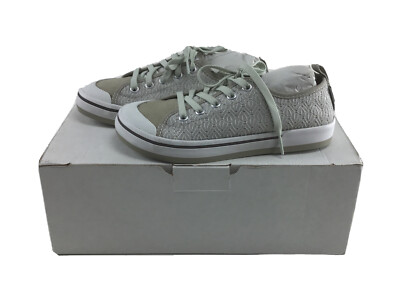 KEEN - Elsa Quilted/Crochet Lth Sneakers Silver Birch/Canteen Women's Size US 5M