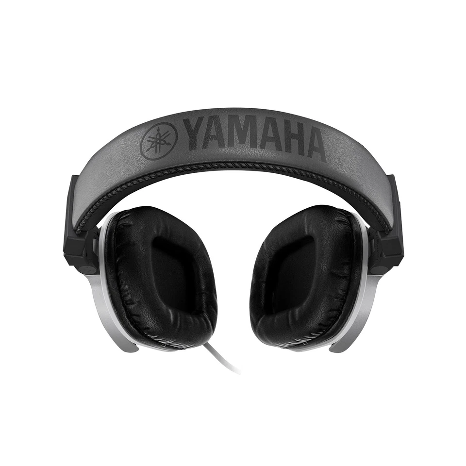 Auriculares de monitoreo de estudio sobre la oreja Yamaha HPH-MT5W en blanco Foto 3 de 4