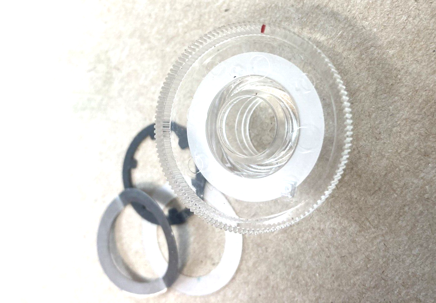 PIONEER CTF9191 Cassette Deck ORIGINAL KNOB TRIM RING CLEAR eBay