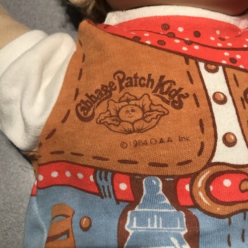 Cabbage Patch Kids Doll Cowboy signed Xavier Roberts Vintage 1985 - Picture 4 of 8