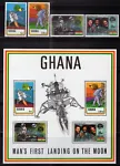 ZAYIX Ghana 389a MNH Space Lunar Landing Astronauts set+2 SS 2 photos 121722SL7