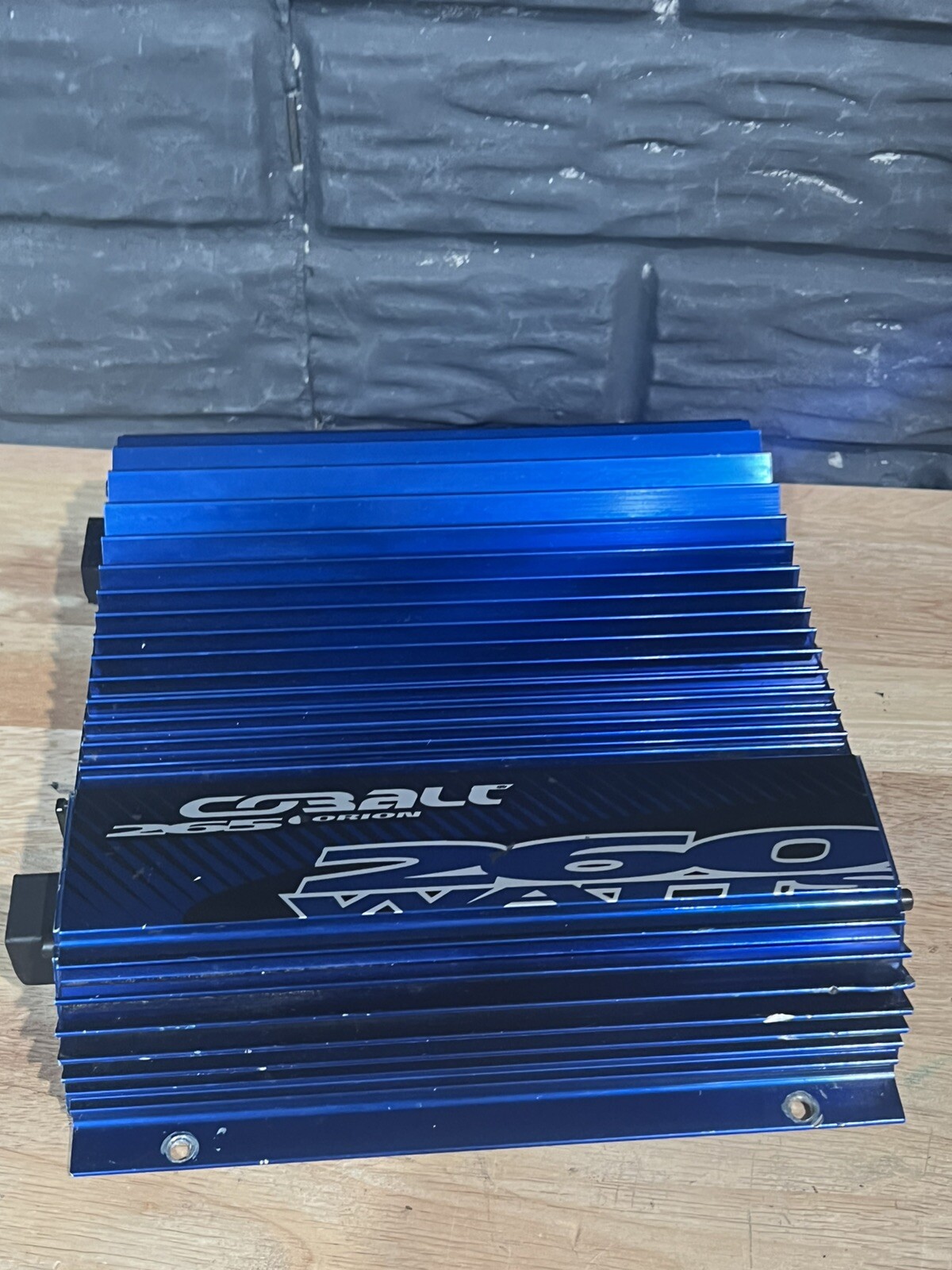 Old School Orion Cobalt 265 Channel Car Amplifier Amp 260 Watts eBay